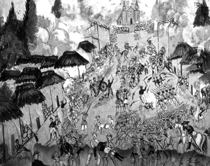 Gemälde des Kastenkriegs